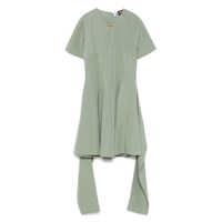 Rochii Loewe x Paula's Ibiza Pebble Linen Blend Short Dress Femei