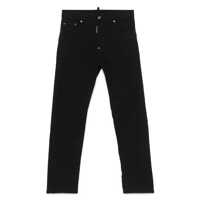 Blugi DSQUARED2 Black Stretch-Cotton Jeans Barbati