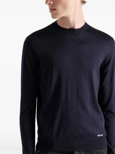 Pulovere Prada Prada Sweaters BLUE Barbati (BM 18278514) 3