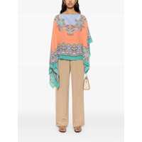 Pulovere ETRO Dama - Pulovere ETRO Etro Asymmetrical Poncho BLUE Femei (BM 18278631) - B-mall.ro