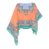 Pulovere Etro Asymmetrical Poncho Femei