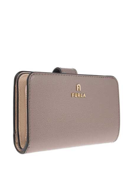 Portofele Furla Furla  Camelia M Compact Wallet Accessories 3787S STUCCO GRAYBALLERINA I INT. Femei (BM 18278715) 3
