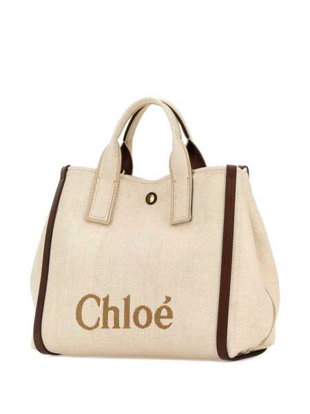 Genti de mana Chloe Carry tote bag Beige Femei (BM 18279126) 2