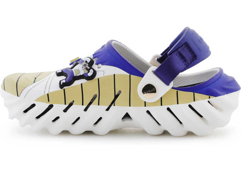 Sandale Crocs Echo Clog K Dragon Ball Z Vegeta Tan/Blue/White Multicolor Baieti (BM 18279166) 4