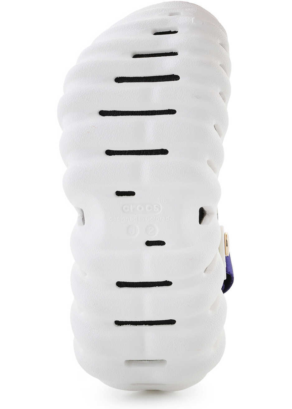 Sandale Crocs Echo Clog K Dragon Ball Z Vegeta Tan/Blue/White Multicolor Baieti (BM 18279166) 7