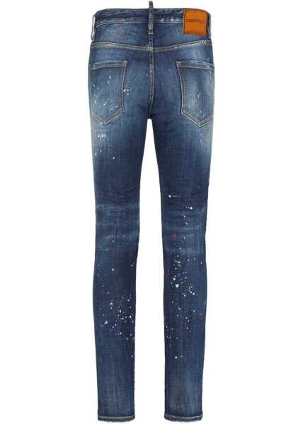 Blugi DSQUARED2 Cool Guy Jeans NAVY BLUE Barbati (BM 18279184) 2