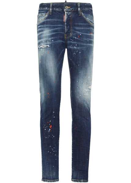 Blugi DSQUARED2 Cool Guy Jeans NAVY BLUE Barbati (BM 18279184) 1