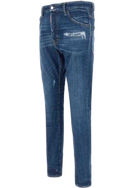 Blugi DSQUARED2 Cool Guy Jeans NAVY BLUE Barbati (BM 18279223) 3