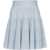 Balmain Knit Miniskirt BLEU/BLANC