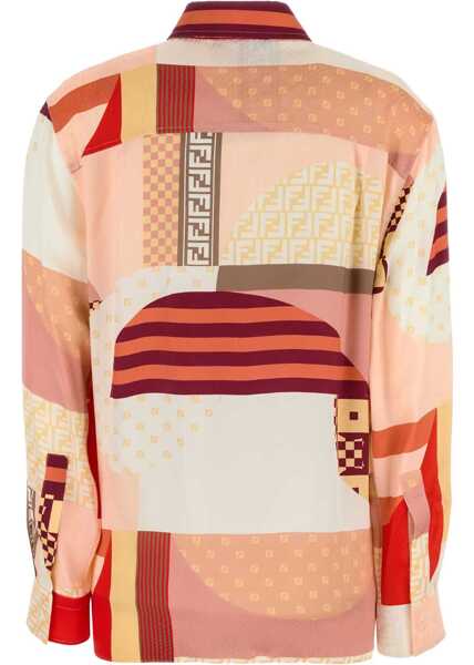 Camasi casual Fendi Patchwork Shirt BAHAMAS-25 Femei (BM 18279235) 2