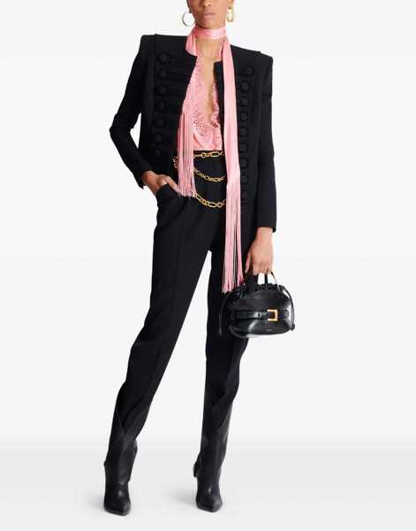 Pantaloni Balmain Tailored Pants NOIR Femei (BM 18279238) 2