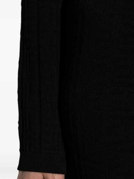 Rochii Balmain PB patterned short Dres NOIR Femei (BM 18279247) 5