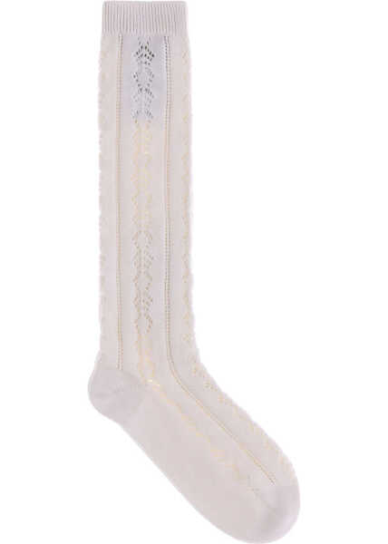 Sosete Valentino Garavani Cotton crochet Socks BURRO Barbati (BM 18279262) 2