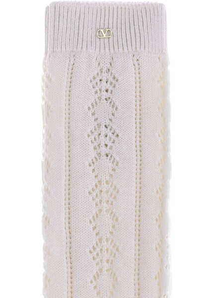 Sosete Valentino Garavani Cotton crochet Socks BURRO Barbati (BM 18279262) 3