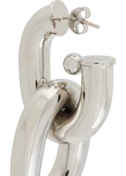 Cercei RABANNE Double XL Link Earrings SILVER Femei (BM 18279271) 4