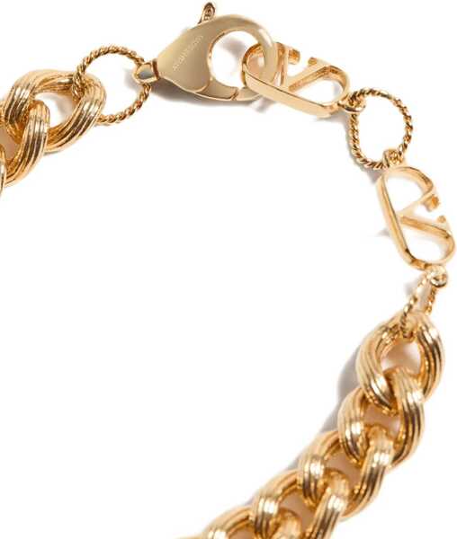 Bratari Valentino Garavani Coeur Royal chain Bracelet ORO/NERO Femei (BM 18279298) 5