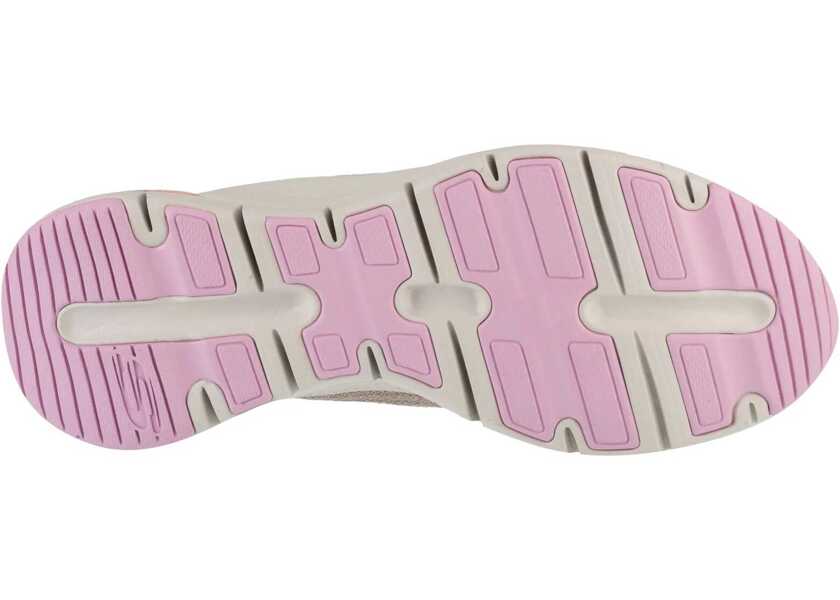 Sneakers SKECHERS Arch Fit Comfy Wave Beige Femei (BM 18279406) 4