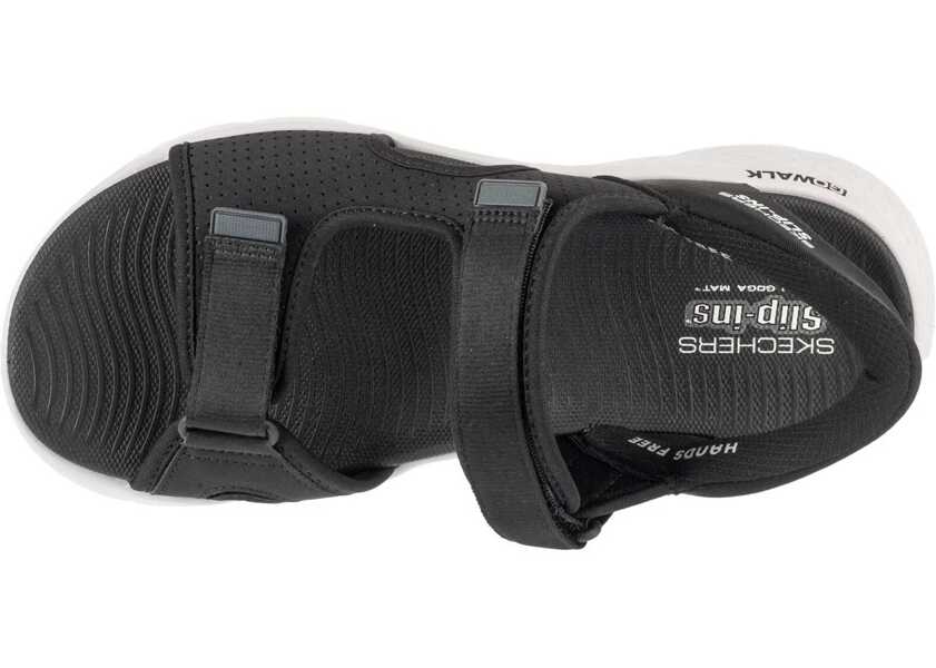 Sandale SKECHERS Slip-Ins: Go Walk Flex Sandal - Easy Entry Black Barbati (BM 18279418) 3