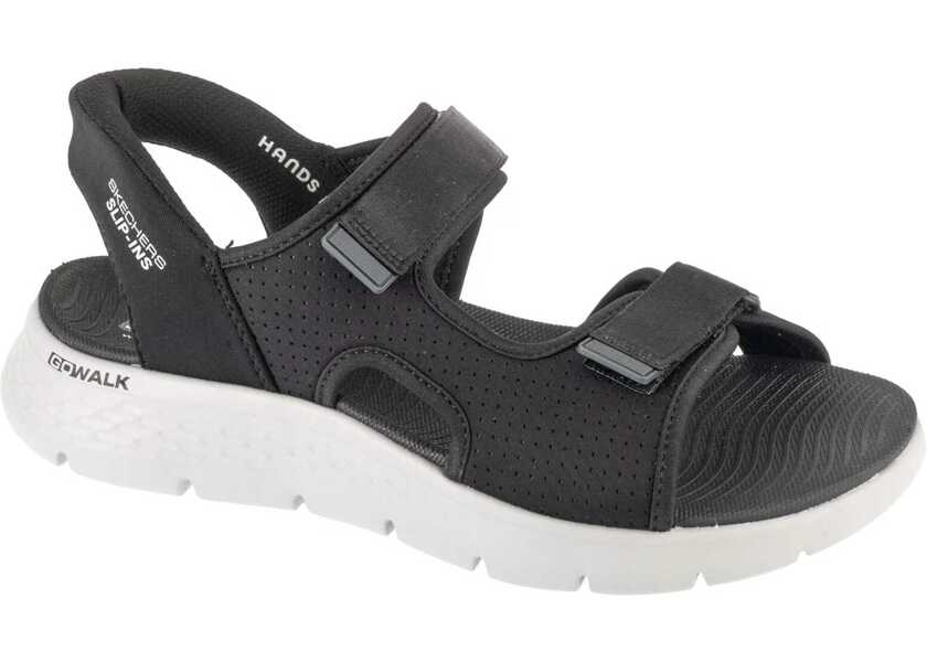 Sandale SKECHERS Slip-Ins: Go Walk Flex Sandal - Easy Entry Black Barbati (BM 18279418) 1