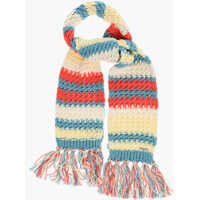 Esarfe Cotton Scarf With Fringed Hems Barbati