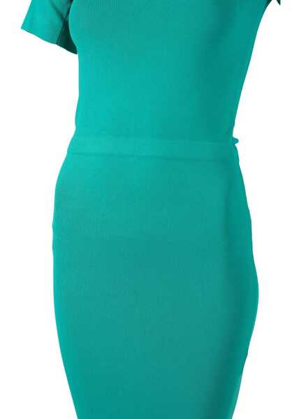 Rochii casual Patrizia Pepe 8A1106/K080 Zielony Femei (BM 18279592) 4