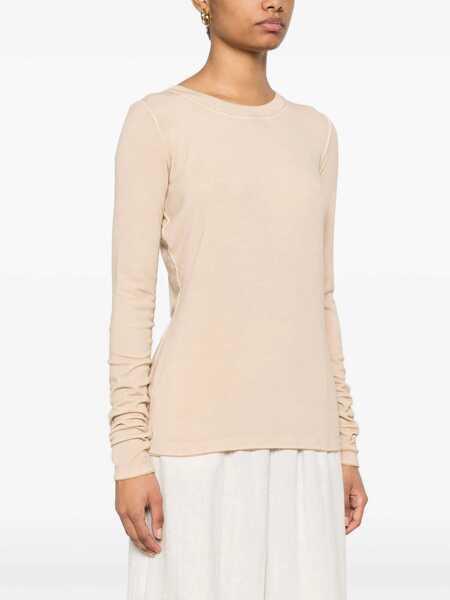 Tricouri UMA WANG T-Shirt Tata BEIGE Femei (BM 18279655) 3