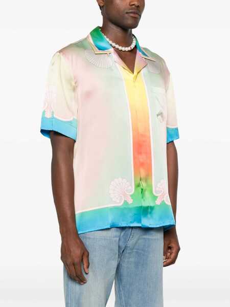 Camasi casual Casablanca Short-Sleeved Shirt MULTICOLOUR Barbati (BM 18279676) 3