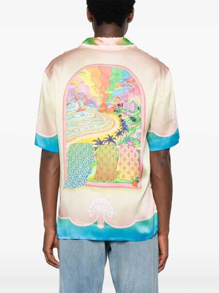 Camasi casual Casablanca Short-Sleeved Shirt MULTICOLOUR Barbati (BM 18279676) 4