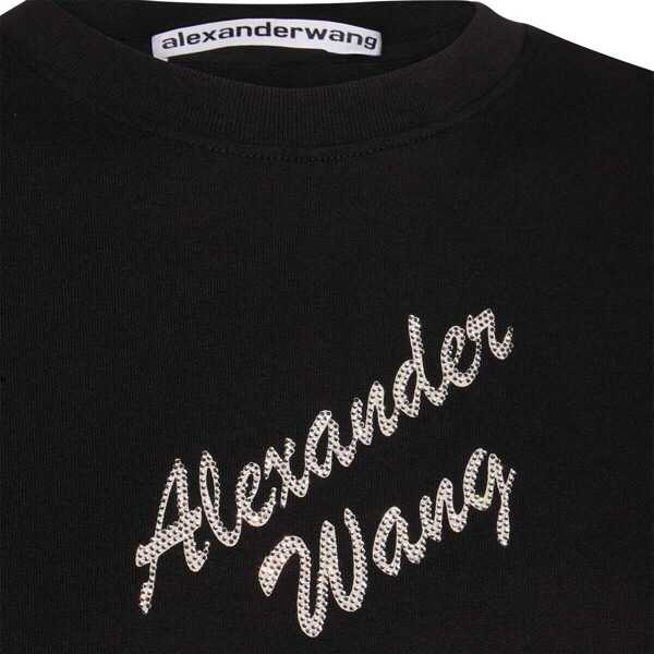 Topuri Alexander Wang Alexander Wang T-Shirts And Polos Black Femei (BM 18283812) 5