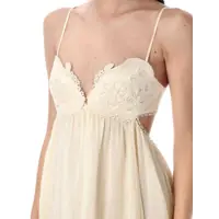 Rochii ZIMMERMANN Dama - Rochii ZIMMERMANN Zimmermann Coco Embroidered Maxi Dress Beige Femei (BM 18284058) - B-mall.ro
