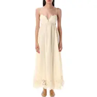 Rochii Zimmermann Coco Embroidered Maxi Dress Femei