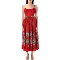 Rochii Zimmermann Rhiannon Corset Midi Dress Femei