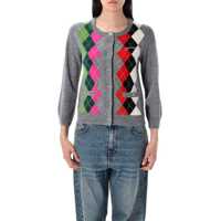 Cardigane Ganni Check Cardigan Femei