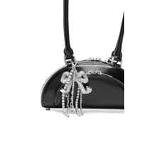 Genti de umar Self-Portrait Dama - Genti de umar Self-Portrait Self-Portrait Curved Charm Mini Shoulder Bag Black Femei (BM 18284160) - B-mall.ro