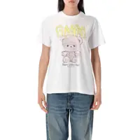 Tricouri Ganni Teddy Print T-Shirt Femei