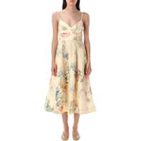 Rochii Zimmermann Illuminate Picnic Midi Dress Femei