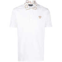 Tricouri Polo Versace Greca Polo Shirt With Short Sleeves Barbati