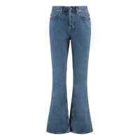 Blugi Burberry High-Rise Bootcut Jeans Femei