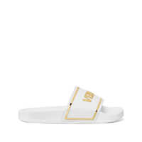 Sandale Versace Slide Con Logo Stampato Femei