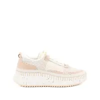 Sneakers Chloé Beige Nama Sneakers Femei