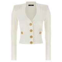 Cardigane Balmain Logo Buttons Cardigan Femei