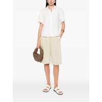 Imbracaminte Samsøe Samsøe Dama - Camasi Samse Samse Samse Samse Mina Ss Shirt Np Clothing White Femei (BM 18286416) - B-mall.ro