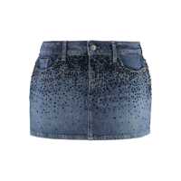 Fuste 7 For All Mankind Elena Denim Mini Skirt Femei