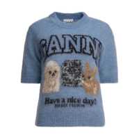 Topuri Ganni T-Shirts And Polos Femei