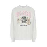 Tricouri Ganni Heavy Jersey Femei