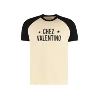 Topuri Valentino Garavani Cotton Crew-Neck T-Shirt Barbati