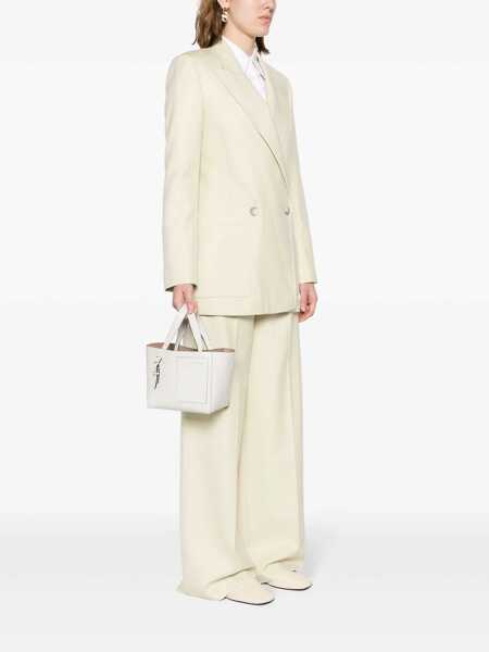 Genti de mana VALEXTRA Soft Micro bucket bag White Femei (BM 18288894) 2