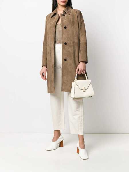 Genti de mana VALEXTRA Mini Iside handbag White Femei (BM 18288897) 2