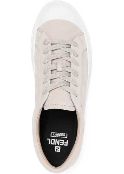 Sneakers Fendi Domino Sneakers BEIGEBEIGE Barbati (BM 18288973) 4