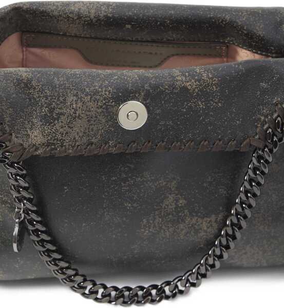 Genti de mana Stella McCartney Falabella Mini Tote Bag BROWN Femei (BM 18289093) 4